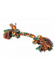 Dog Fantasy Uzel bavlněný barevný 2 knoty 30 cm