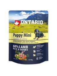 Ontario Puppy Mini Lamb & Rice