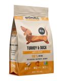animALL Mini Turkey & Duck 2 kg + Piškoty 1 kg