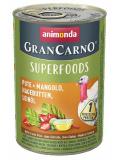 Animonda GranCarno konzerva Superfoods krůta, mangold, šípky, lněný olej 400 g