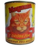 Magnum konzerva pro kočky drůbeží 855 g