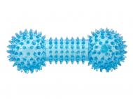 TPR činka s bodlinami modrá 15 cm