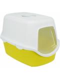 Trixie WC VICO kryté s dvířky limetkovo/bílé 56x40x40 cm