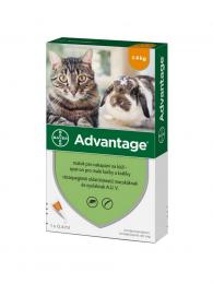 Advantage Spot-on 40 mg pro malé kočky a králíky 1x0,4 ml
