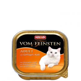 Animonda paštika Vom Feinsten Classic Cat drůbež, telecí 100 g