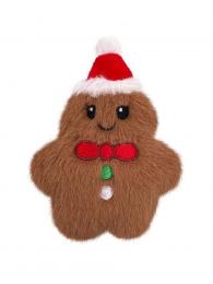 Kong Hračka vánoční Snuzzles Holiday Gingerbread XS