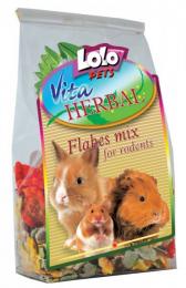 LOLOPets Vita Herbal mix vloček pro hlodavce 150 g