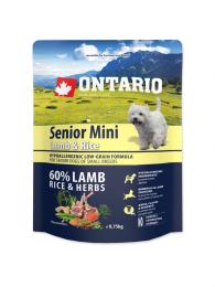 Ontario Senior Mini Lamb & Rice