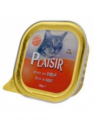 Plaisir Cat vanička hovězí 100 g