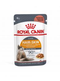 Royal Canin kapsička Hair & Skin Care in Gravy