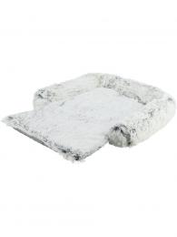Trixie Lůžko s funkcí ochrany nábytku HARVEY bílá/černá 90x90 cm