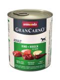 Animonda GranCarno konzerva hovězí, jelení, jablka 800 g