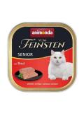 Animonda paštika Vom Feinsten Cat senior hovězí 100 g