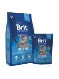 Brit Premium Cat Kitten 300 g + kapsička Chicken Chunks ZDARMA