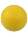 Dog Fantasy Hračka míček tvrdý žlutý 7 cm