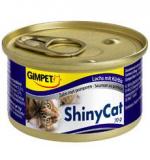 Gimpet Konzerva SHINY CAT losos, dýně 2x70 g