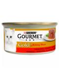 Gourmet Gold cat konzerva Melting Heart s hovězím 85 g