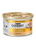 Gourmet Gold cat konzerva paštika s krůtou 85 g