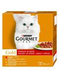 Gourmet Gold cat multipack kousky ve šťávě 8x85 g