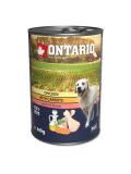 Ontario konzerva Chicken, Carrots, Salmon Oil 400 g