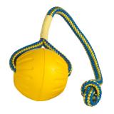 Starmark Interaktivní pěnový balónek na šňůrce žlutý M 7 cm