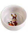 Trixie Keramická miska s obrázkem pro králíka 250 ml/11 cm