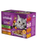 Whiskas kapsička Tasty Mix volba šéfkuchaře ve šťávě 12x85 g